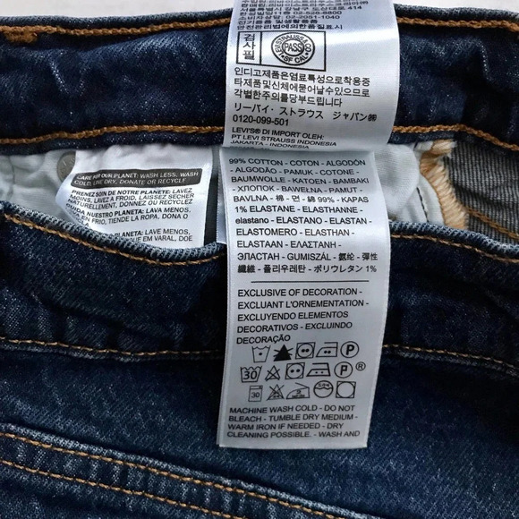 Levi's NWT 501 Original High Rise Straight Leg Jeans Various - Picture 10 of 11